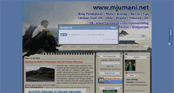 Desktop Screenshot of mjumani.net